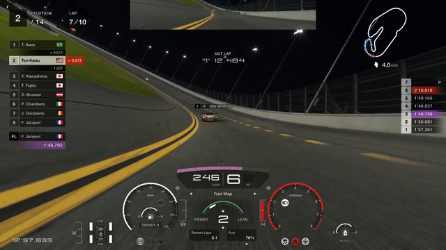 【GT7】久しぶりに「アストンマーティンDBR9 GT1 '10」でGTCup Gr.3を走りましたよ(設定あり)