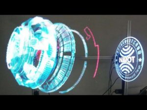 Проектор 3D голограмм Очередное чудо из Китая Holographic  LED Fan 3D Spinning