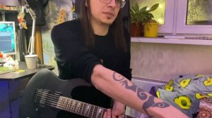 Новая гитара Лизарда! IBANEZ GIO GRG121DX-BKF BLACK FLAT
