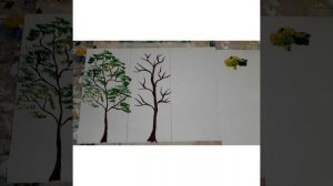 Учимся рисовать деревья, 3 способа оформления кроны??Как нарисовать дерево?