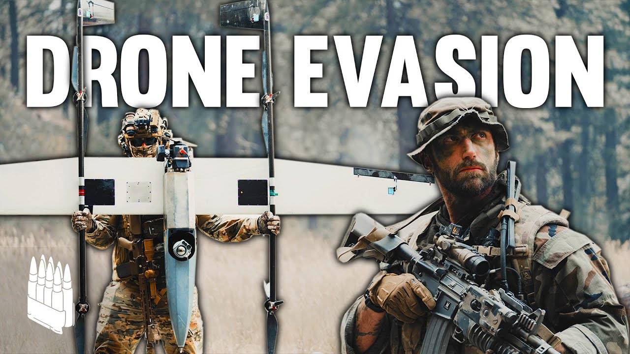 Как укрыться от дрона с тепловизором. How to Evade a First World Military Thermal Drone