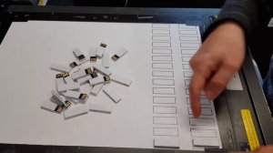 УФ-печать на флешках | УФ-принтер Mimaki UJF 3042 | UV Printer