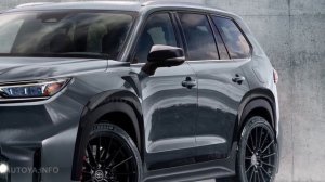 2025 Toyota Grand Highlander GR Sport - Most Powerful Toyota 8-Seater SUV