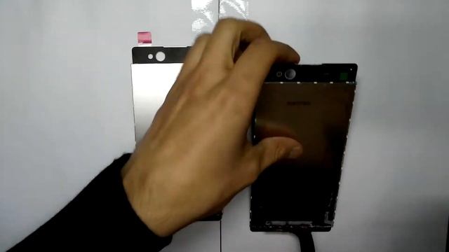 Sony XA Ultra Замена дисплейного модуля (LCD Replacement) смотреть онлайн