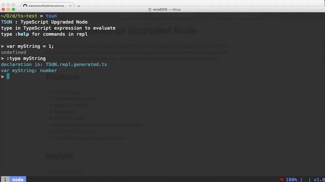 TypeScript REPL