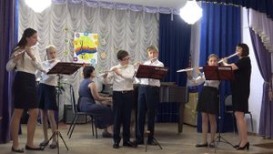 14 В.Сапаров "Босса-Нова" исп. ансамбль флейтистов рук. Юдина Г.В., конц. закарян Е.В.