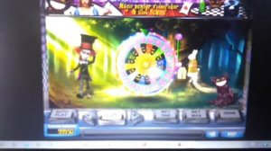 Alice in Wonderland videopoker deluxe
