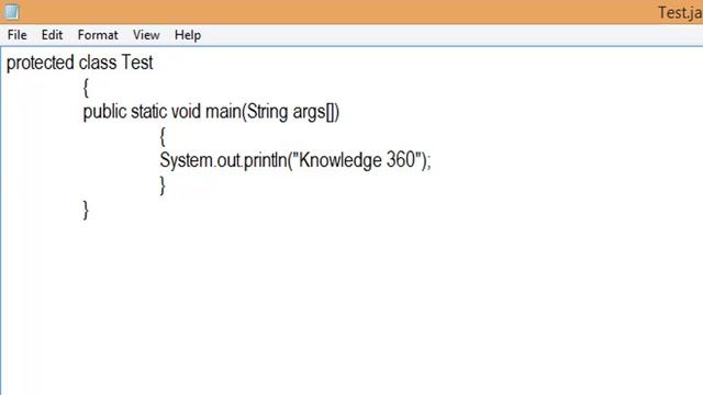 Restrictions For Declaration Of Class In Java | Java Technocrat [Hindi]