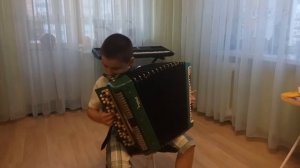 Зарифа на баяне