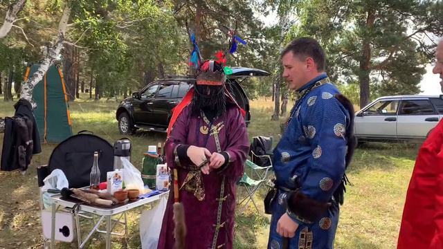 Шаманское посвящение видео с обряда!