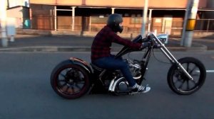 HONDA STEED custom widewheel