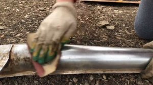 Очистка хром покрытия глушителя. Реставрация Планеты 5