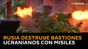 Tropas rusas destruyen un bastión ucraniano con misiles antitanque