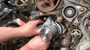 L200/ Triton 4D56 water pump replacement