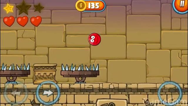 Прохождение игры Red Ball the holy treasure - Temple 46-50 смотреть онлайн