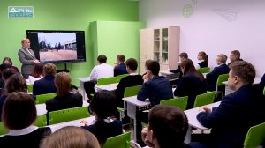 31.01.2023 Урок с главой района в школе № 9