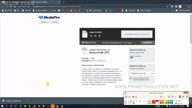 Fujitsu All Laptop Unlocking | Easy Way To Unlock Bios Fujitsu  2020 With Python Hash Run|Prime Tec
