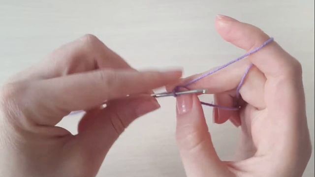 Как набрать воздушные петли крючком для левшей смотреть онлайн