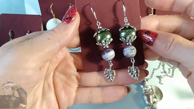 Украшения для вас #handmade #серьгиручнойработы #чокер #jewelry