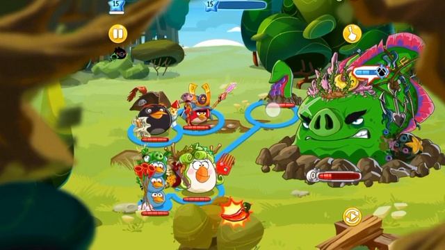 ПОБЕЖДАЮ МИРОВОГО БОССА В ANGRY BIRDS EPIC! angrybirdsepic  epic  rovio
