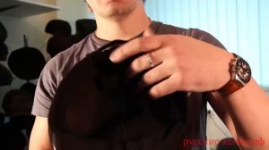 Кепка Восьмиклинка замшевая коричневая STARKOFF