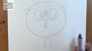Как нарисовать Смешарика Ежа, рисунки