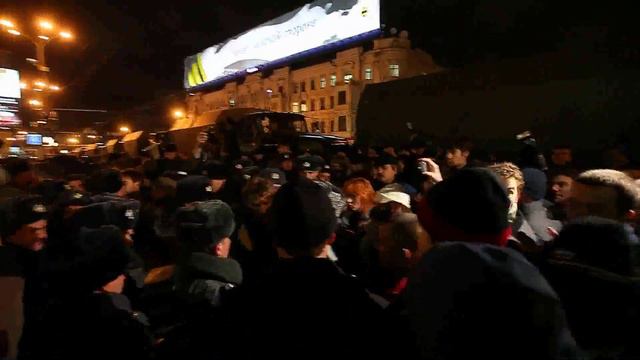 Москва, Триумфальная площадь, 31.10.2009