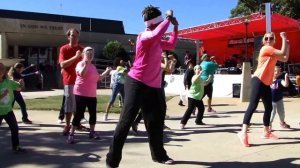 Maria Parsons Praise Aerobics - 2015 Taylorsville Apple Festival