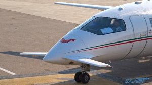 Piaggio P-180 Avanti II I-ENAV Engine Start & Takeoff - Split Airport SPU/LDSP