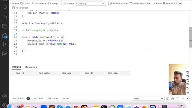 Constraints in SQL in Hindi