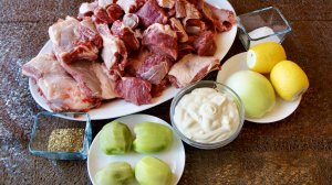 Говядина с киви. Шашлык пальчики оближешь ?