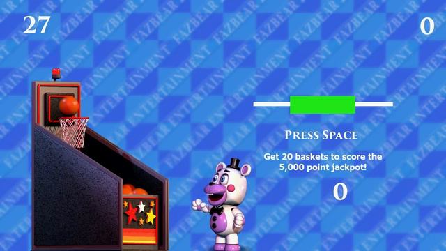 (FNAF6 Mod) New! Baldi Basics + TJOC R Animatronics! - FFPS смотреть онлайн