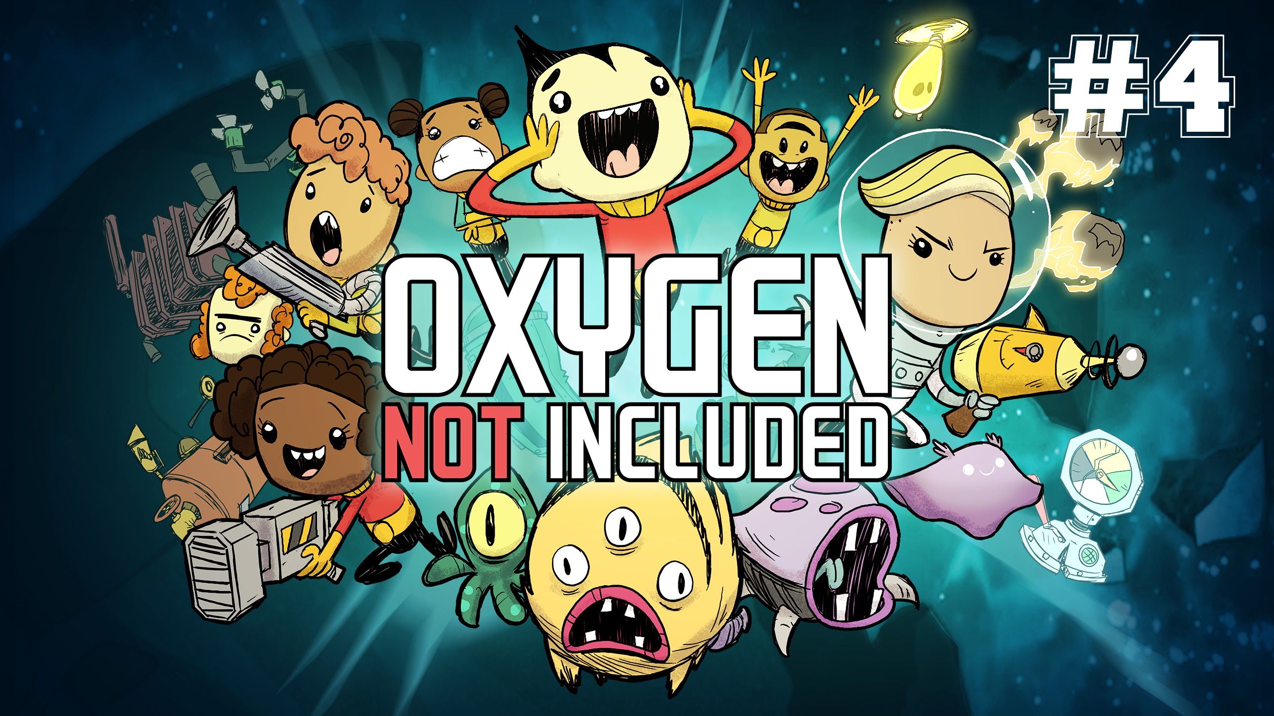 Oxygen Not Included #4 Туалеты...