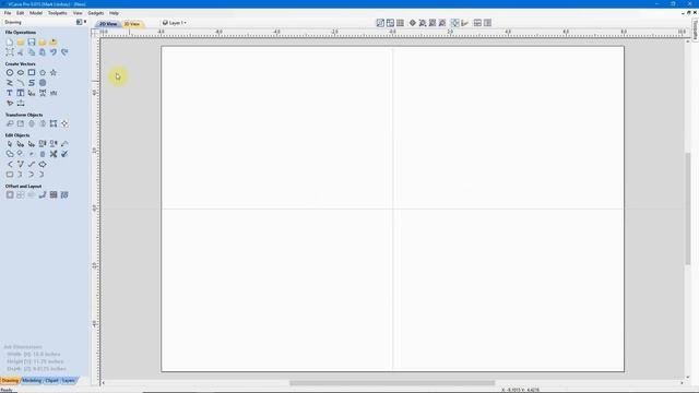 Job Setup - Part 1 - Vectric For Absolute Beginners