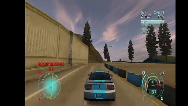Valencia To Hillside Blvd Sprint Need For Speed 12 undercover 2008