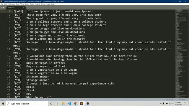 gpt2 chatbot | gpt2 fine-tune chatbot | gpt2-simple | Conversational chatbot