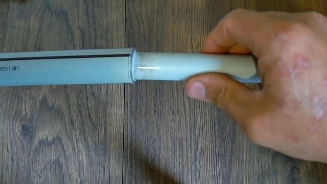 Как соединить  пластиковые трубы разное диаметра без инструментов с помощью ...