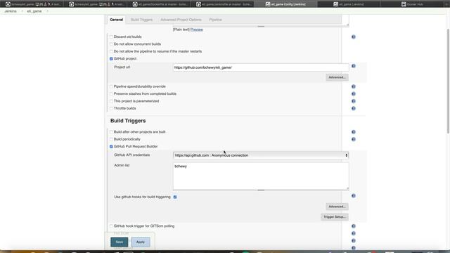 How to set up an automated Jenkins Build Trigger with Github Pull Requests
