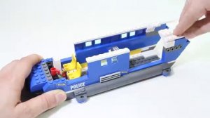 Лего Сити Тяжелый Полицейский Вертолет Обучающие и развивающие видео сборки из конструктора Лего.