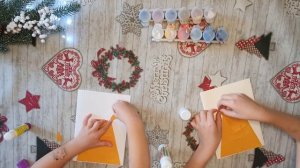 Новогодние открытки от Димы и Сони