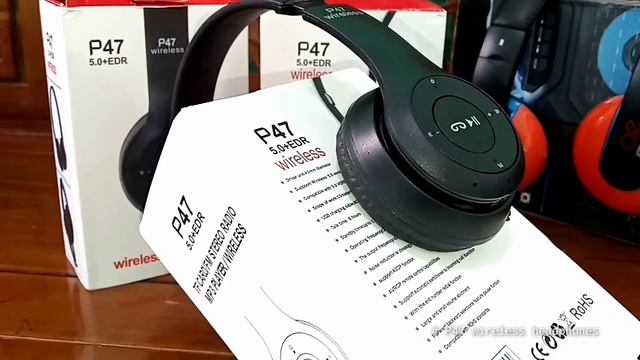 P47 HEADPHONE BLUETOOTH STEREO SUPER BASS [REVIEW] смотреть онлайн