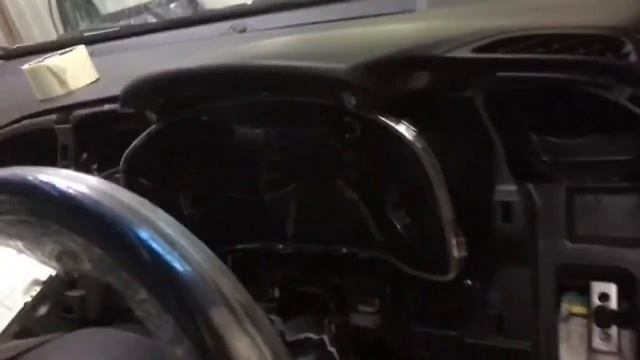 Хонда шатл снимаем приборную панель смотреть онлайн