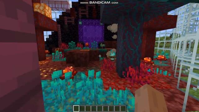 Майнкрафт 1.16 красивый портал в ад. смотреть онлайн