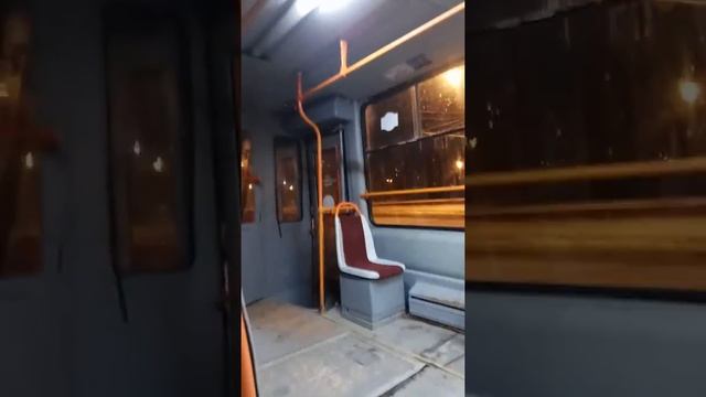 Новый трамвай ЛМ-99 по 12 маршруту. Казань смотреть онлайн