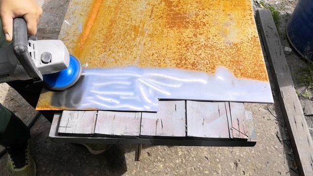 Очистка металла от ржавчины кораллом