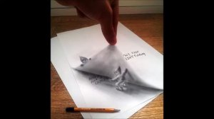 3D рисунки карандашом