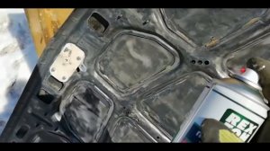 Покраска капота грунтом из баллончик. Жигули.