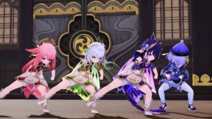 All MMD Genshin Impact【MMD/60fps/R-18】