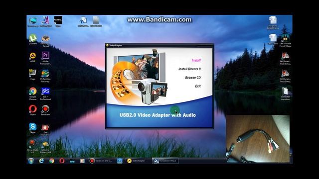 EasyCAP устройство для оцифровки видео с  видеокассет VHS