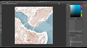 Как сделать схему города в фотошопе// Урок